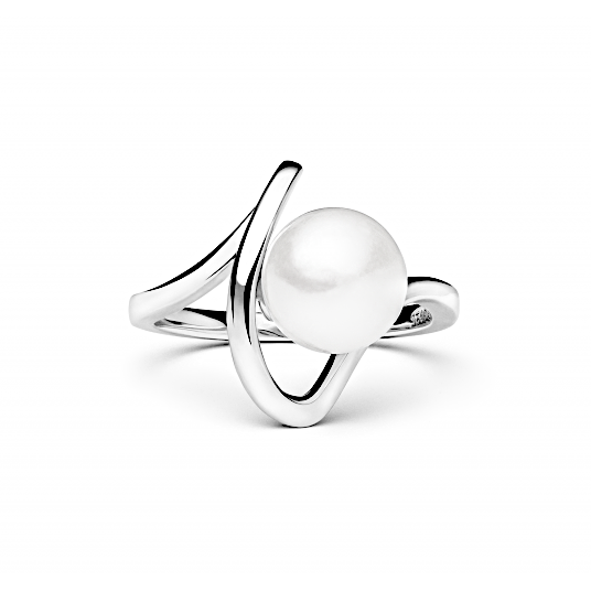 Sõrmus hõbe, pärl