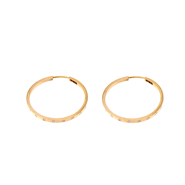 Kõrvarõngad kuld, 25 mm - Image 2