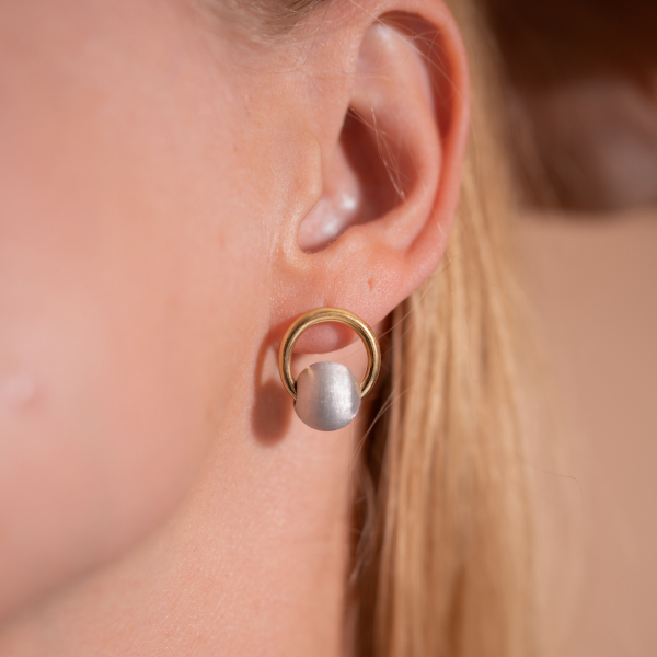 Kõrvarõngad hõbe Lummus Ajamuna “Ajajoon” - Image 2