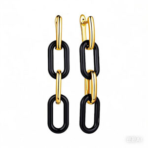 Alberto Martini kõrvarõngad hõbe, keraamika