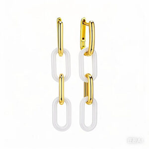 Alberto Martini kõrvarõngad hõbe, keraamika