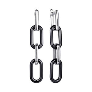 Alberto Martini kõrvarõngad hõbe, keraamika