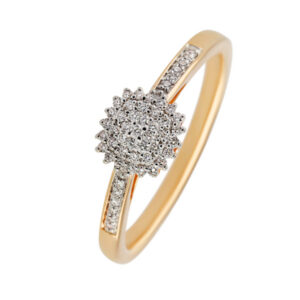 Sõrmus kuld, teemant