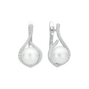 Kõrvarõngad hõbe pärl