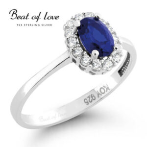 Beat of love sõrmus hõbe