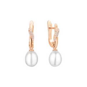 Kõrvarõngad hõbe, pärl