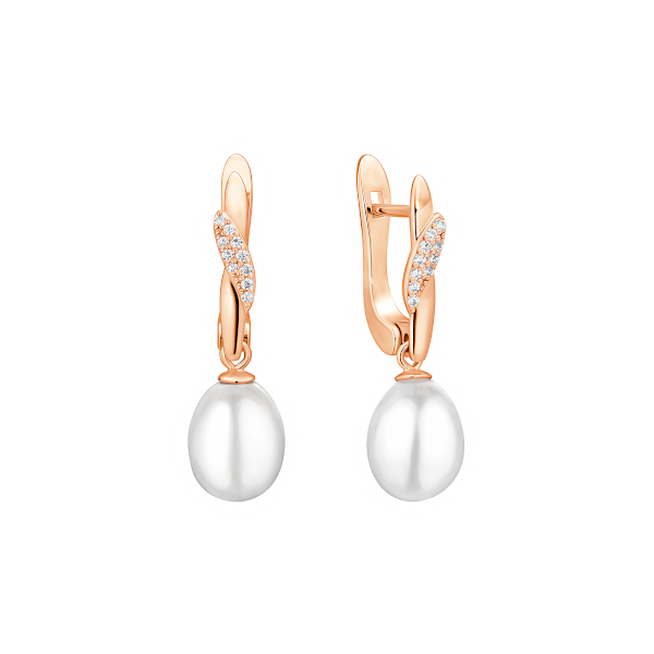 Kõrvarõngad hõbe, pärl