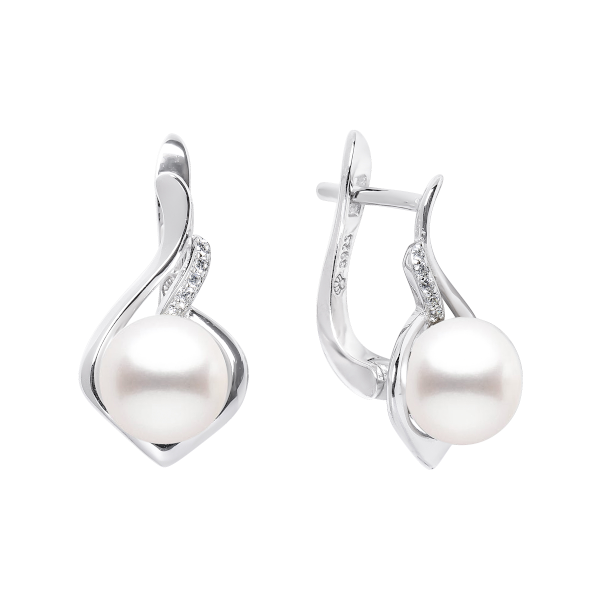 Kõrvarõngad hõbe, pärl